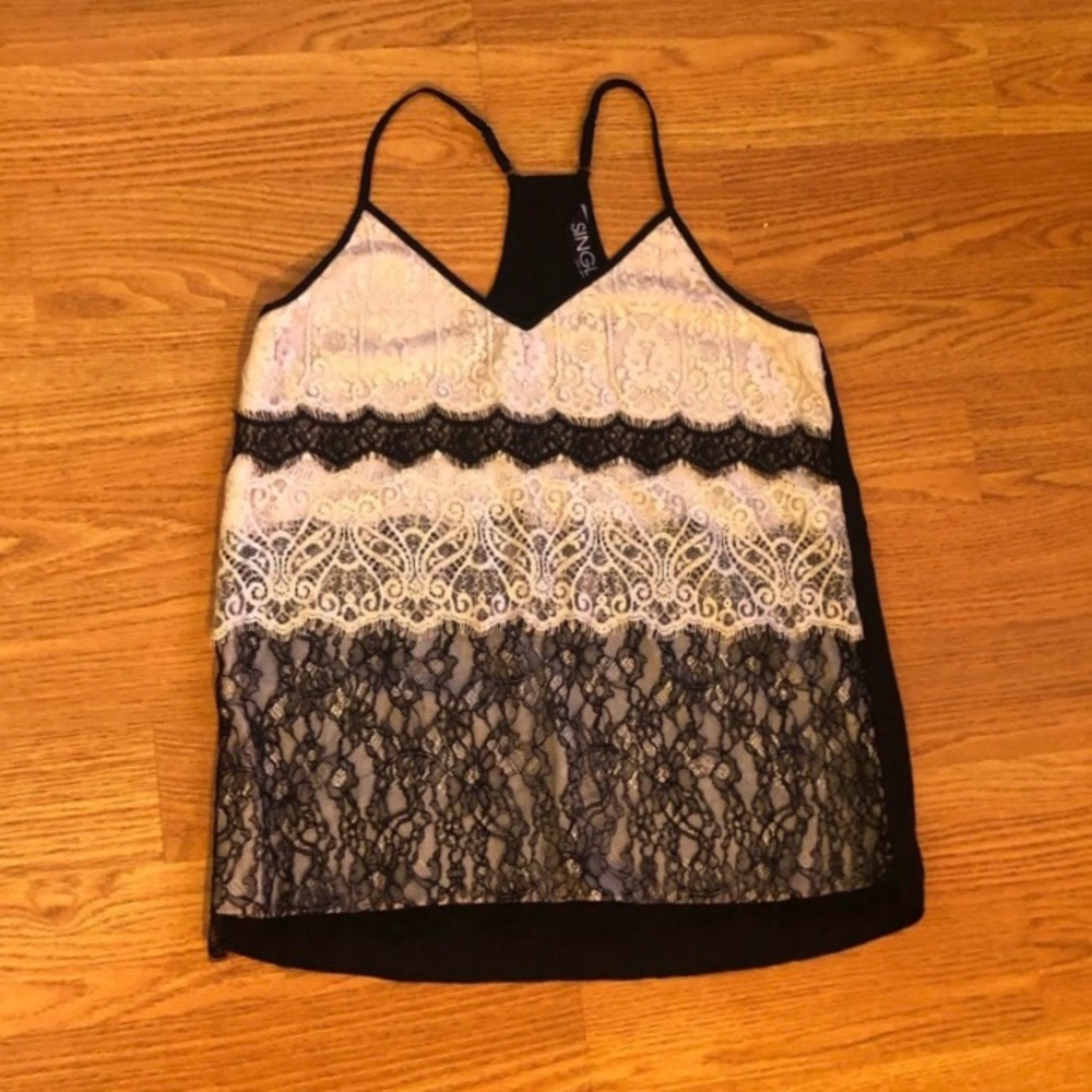 Black Lace Camisole